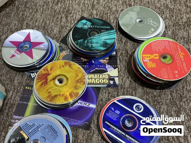 اقراص لعدة اغاني اجنبيه وجديده واصليه