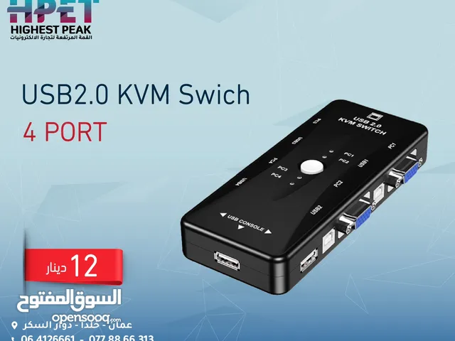 USB2.0 KVM Swich 4 port