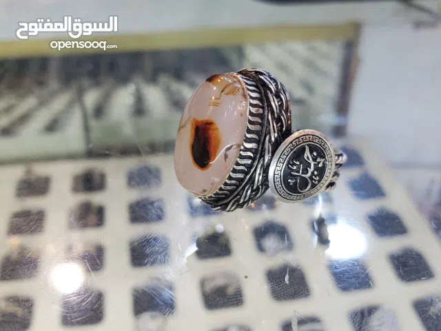 فضيات أبو راكان المشرقي خواتم فضة رجالي حسب الطلب بلاسم وبدون اسم ومع الصورة لطلب