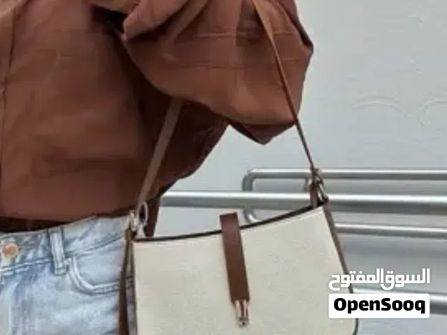 Brown and beige bag