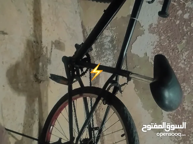 بسكليت جنط 24 حاله كويسه وبستحمل الاوزان وعليه بريك خلفي