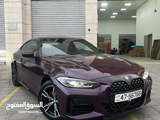Bmw G22 4 series Coupe 2022 kit M interior/exterior Low Mileage 11000km وارد. اوروبي