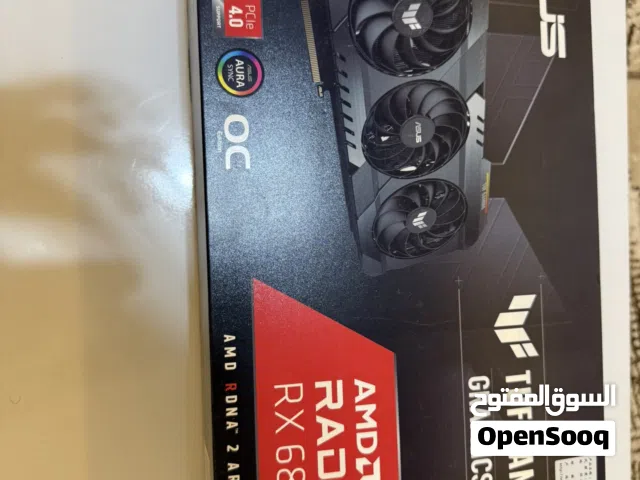 Rx6800 asus oc edition شبه جديد