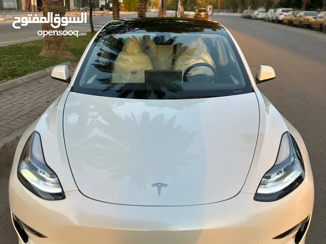 للبيع:  Tesla Model 3 Standart plus - 2023   رقم بغداد شبه مميز