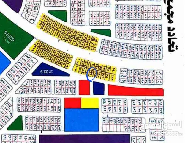 قطعة 109 متر مهندسين جهة العتبة