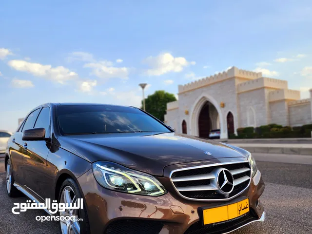 MERCEDES E300 AMG 2014 FULL OPTION NO#1 (OMAN AGENCY ZAWAWI CAR)