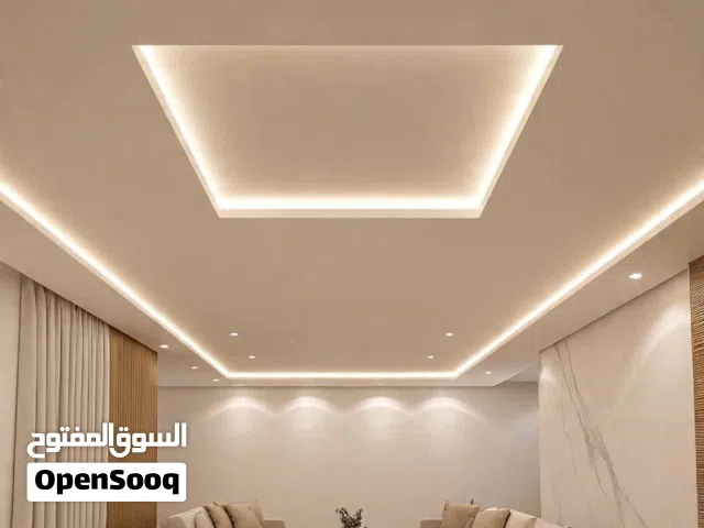 معلم جبس بورد وبديل الخشب والرخام والشيبورد وكافة اعمال الديكور بأسعار مناسبة وجودة بالمواد والعمل