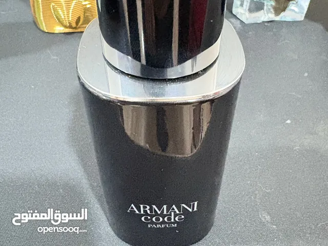 armani code parfum 75ml perfume brand new no box magnetic cap slightly used