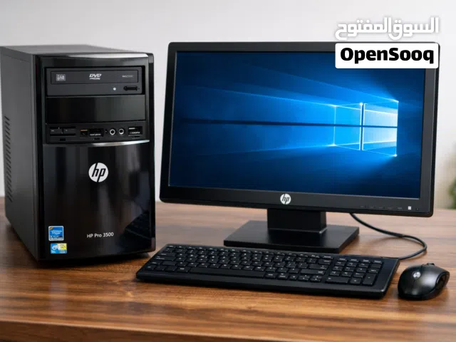 HP Pro 3500 Desktop + Monitor  core i3