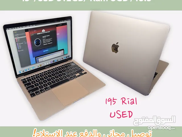 MacBook Air  2020 in excellent condition  ملك بوك اير نظيف جدا ولون مميز