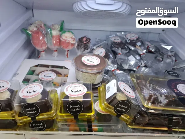 All type of desserts, chocolates and cookies available