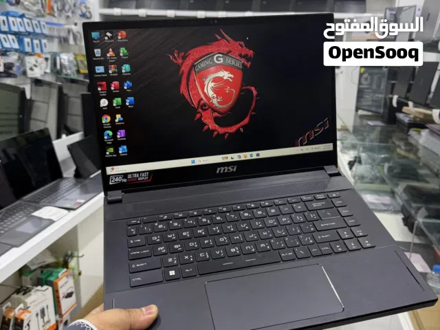الحق العرض لابتوب جيمنج 240hz Core i7 Ram 32GB 1000GB SSD RTX2070 super ممتاز للالعاب وبرامج تصميم