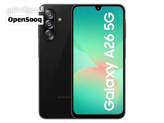 جلاكسي a26 مستعمل شهور قليله حاله ممتازة ربي يبارك سعر 1800 وساهل