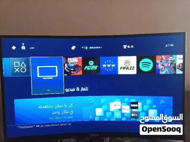 شاشه نوع دهوا حجم 27 انش الشاشه نظيفه شاشه منحنيه