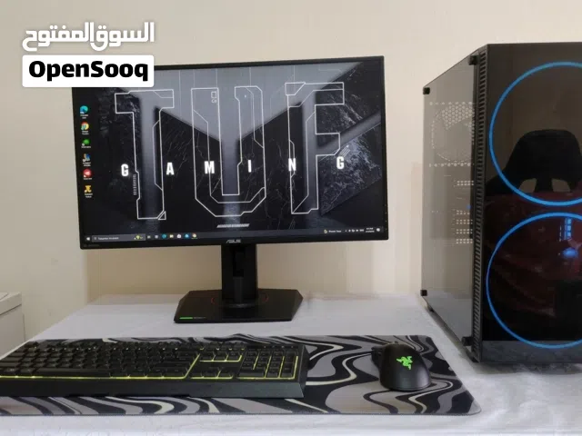 FULL INTEL CORE I7 10th gen, NVIDIA RTX 2060 SUPER PC + MONITOR GAMING SETUP & ASUS GAMING MONITOR.