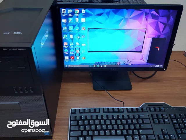 Dell Optiplax i5. Ram 8GB. 1TerGB كمبيوتر مكتبي ديل رام 8GB الشاشة