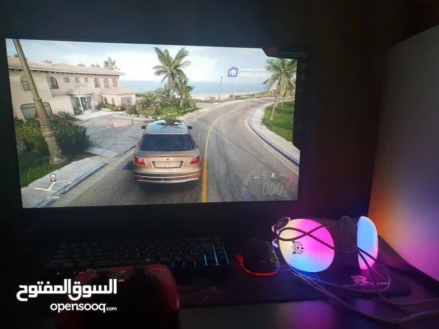 سيت اب كامل للعب ب2600pa5 مع قبضتين وماوس وكيبود وشاشة 120هرتز كل يلي بلصور  وطاولة وكرسي جيمنج وبكج