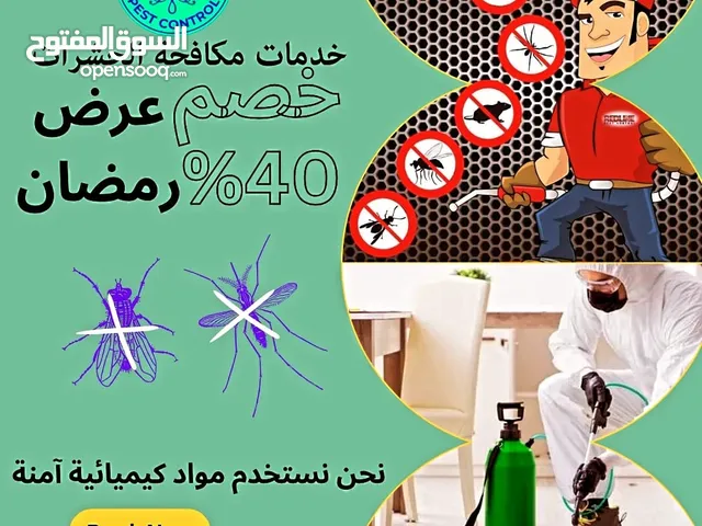 Ramadan offer pest control services