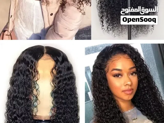 باروكة كيرلي (صناعي نخب أول) - مظهر طبيعي وجذاب  السعر قابل للتفاوض مع طاقية ولاصق هدية