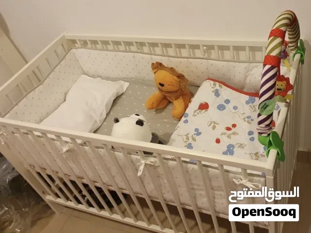 Ikea baby bed with mattress