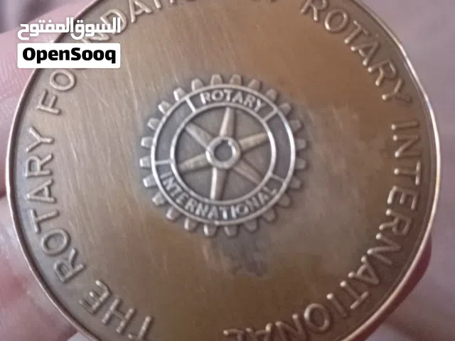 فرصة مميزة لهواة القطع النادرة   كنعرض للبيع ميدالية أصلية ديال Rotary International (قطعة coll