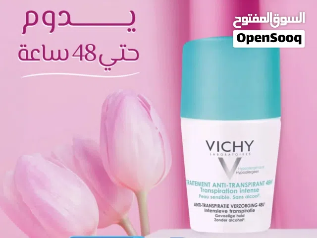 مزيل عرق فيتشي  deoderant vichy Vichy Beauty deo Anti-perspirant 48 Hour – ROLL-ON 50ml