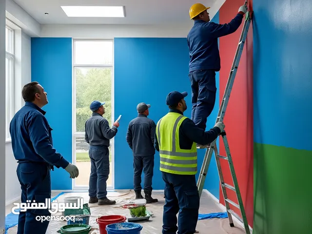 معلم دهان وديكورات وعزل نش