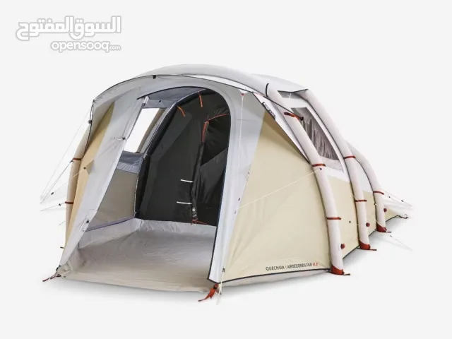 خيمة قابلة للنفخ فرنسية مع غرفة لاربعة أشخاص وصالة