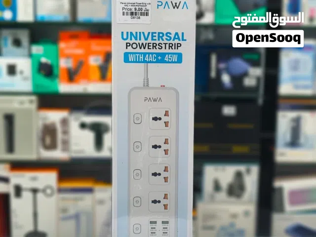 Brand New Pawa Power Strip in Oman  Overload protection  1 Year Warranty