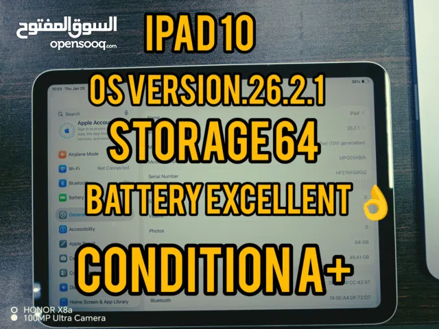 Apple iPad (10th Generation) 64GB - Wi-Fi