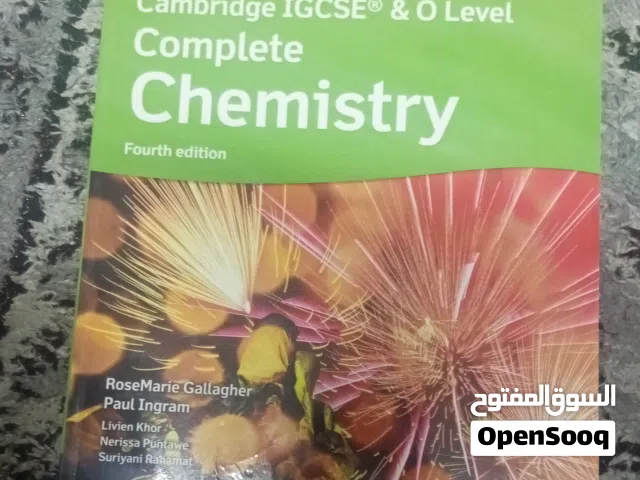 Cambridge IGCSE & O Level Complete Chemistry Fourth edition صف تاسع