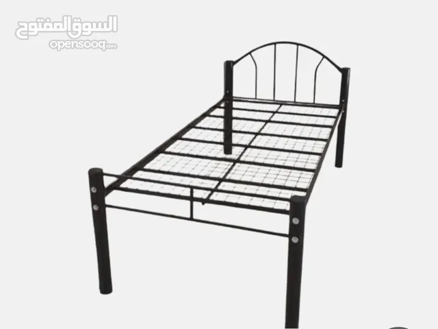 سرير فردي حديد جديد مع مرتبه جديده