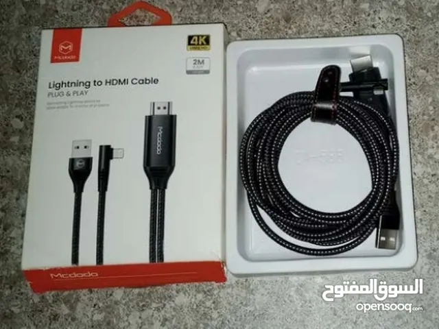 كيبل عرض على تلفزيون للايفون