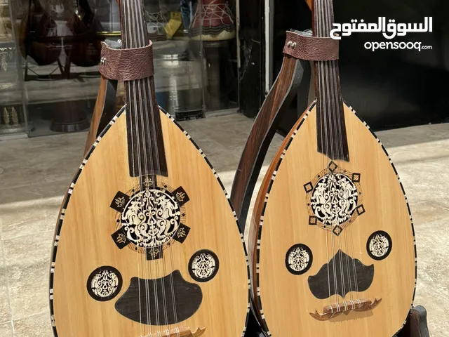 عود كلاسك مصري 3 قمرات مفاتيح ابنوس جديد كفاله جوهر موسيقى