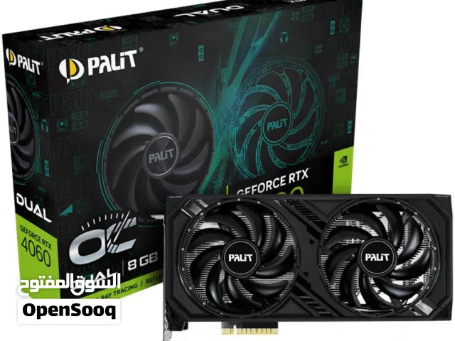 كرت شاشة Rtx 4060 نظيف استعمال قيمنق فقط