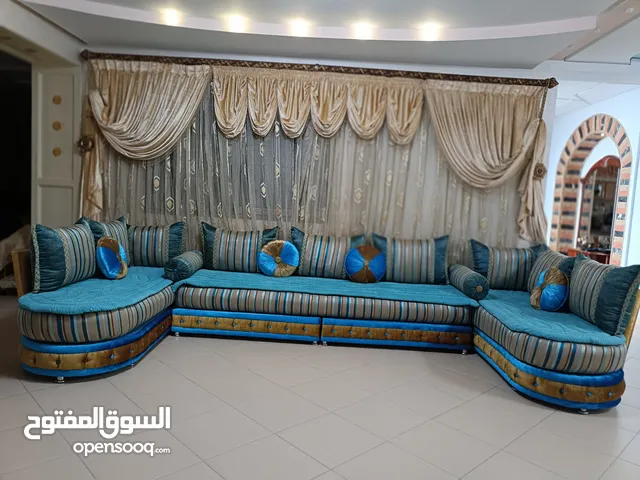 صالون مغربي من مفروشات بن الشريف