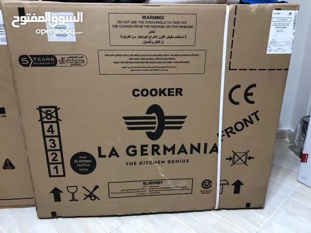 La Germania  / 9D10GUB1X4AWW Freestanding Cooker with 5 Gas Burners