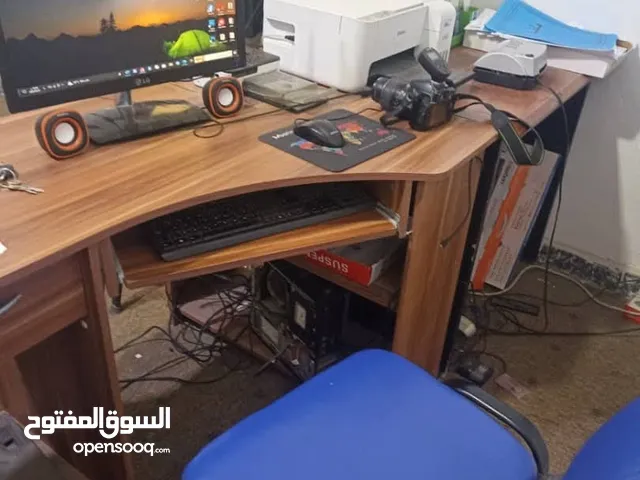 وطقم مكتب جاهز للشغل مكينة طباعة كانون 2024 مع إبسون ملونة