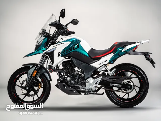 NEW SHARMAX GL 250  3 years warranty (touring bike, دراجة تجوال)