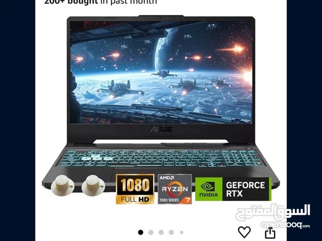 ASUS TUF A15 Gaming Laptop – Ryzen 7 RTX 3050 32GB RAM 1TB SSD 15.6” FHD. Great for Gaming & School