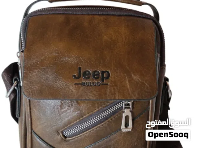 Jeep genuine leather Messenger Men Bag