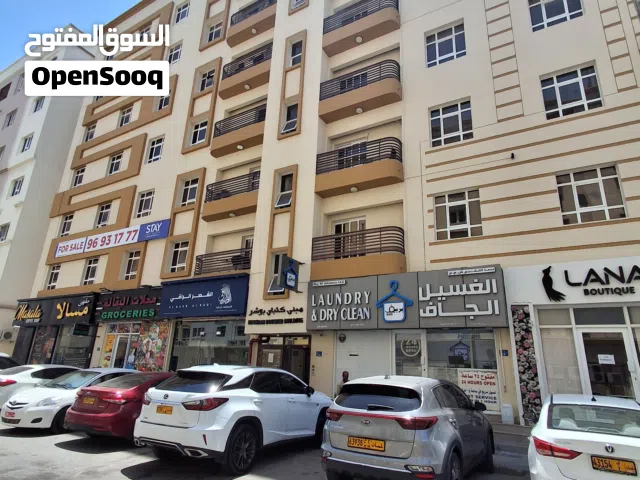 بوشر الضيعه اللبنانيه وسكاى لاين شقه غرفتين وصاله Bousher sky line, lebanese village 2bhk for rent