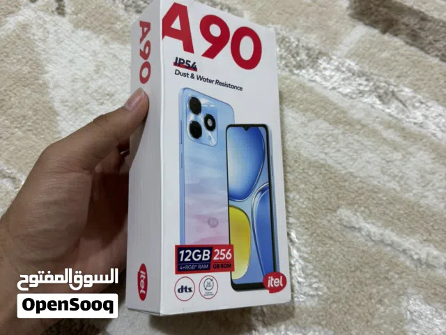 جهاز A90 من شركة ايتل جديد كامل ملحقاته وياه للبيع