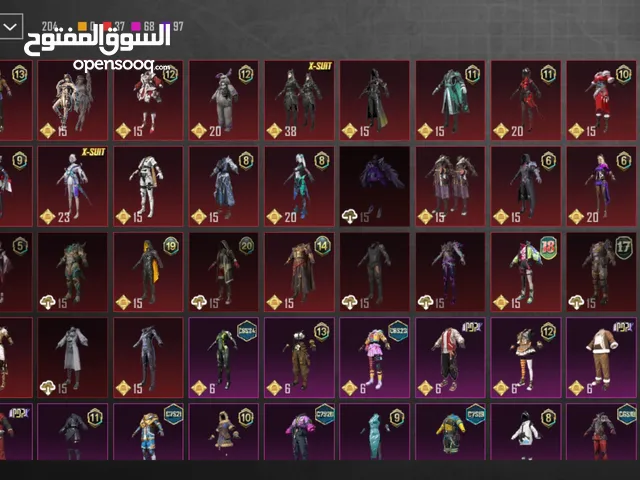 حساب ببجي نادر للبيع بسعر مناسب للجميع