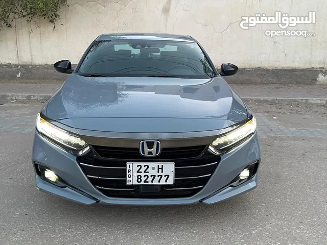 هوندا اكورد موديل 22 بجم كبس حادث خفيف لون مميز رقم مميز سعر مناسب جدآ صوره الشاصي موجوده ب المنشور