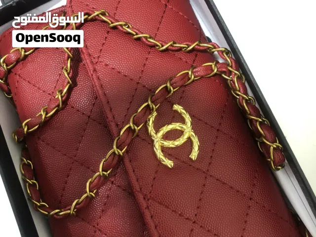 شنطة شانيل ستايل فلاب حمراء – جودة عالية جدًا – غير مستخدمة