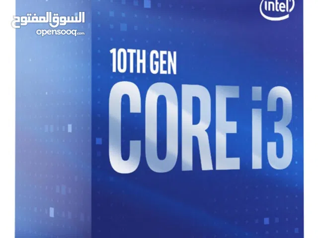 معالج جيمنج انتل كور اي 3 الجيل 10 - INTEL CORE i3 10100F 4 CORES - 8 THREADS GAMING CPU BOX NEW
