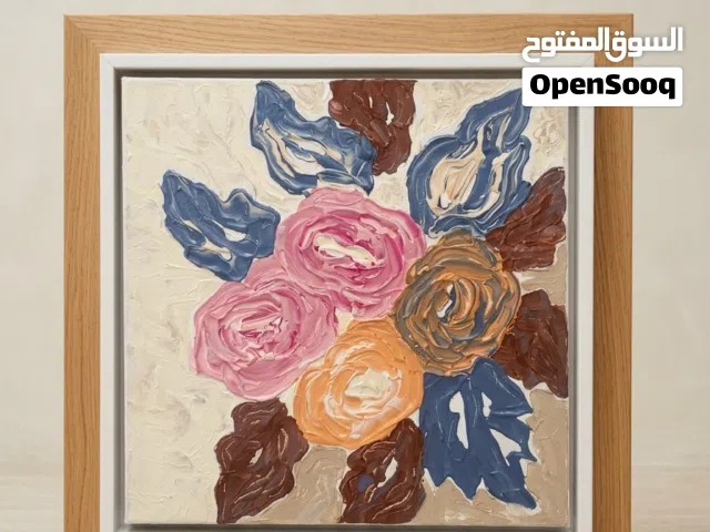 Hymns of Roses - Handmade Painting