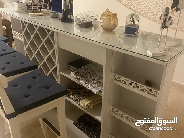 Counter with chair