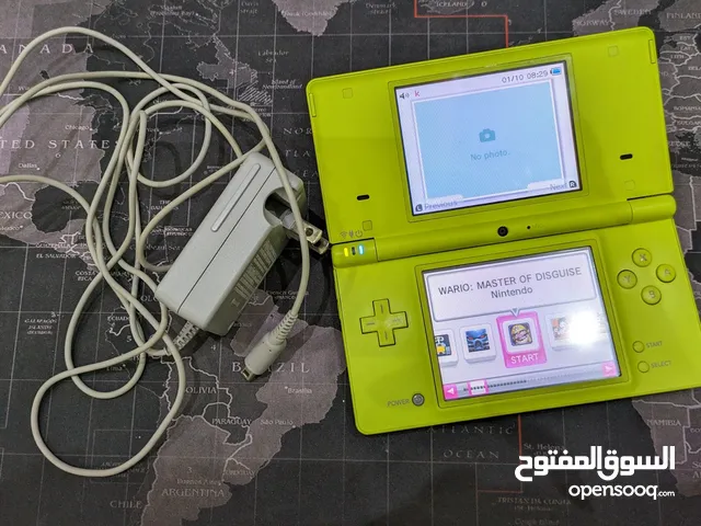 Nintendo DSi Lime Color homebrew 32GB SD card دي اس عليه العاب بلاش